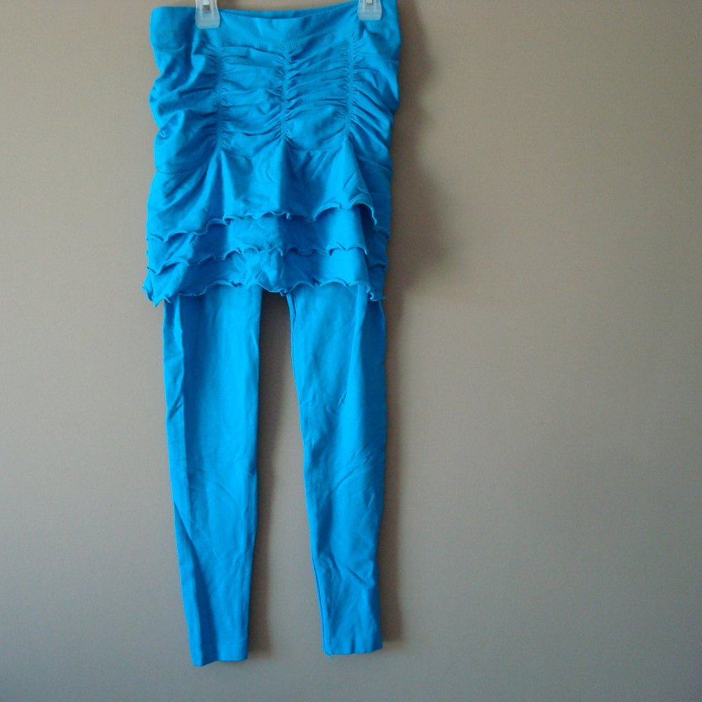 Ladies leggings/attached skirt